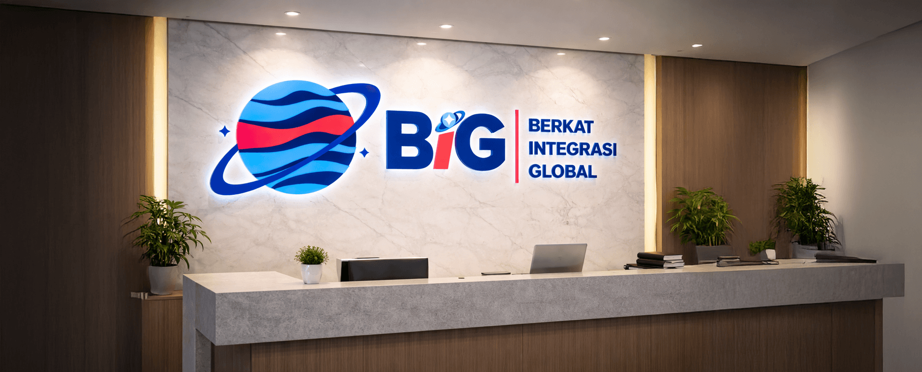 Lobby kantor PT BIG